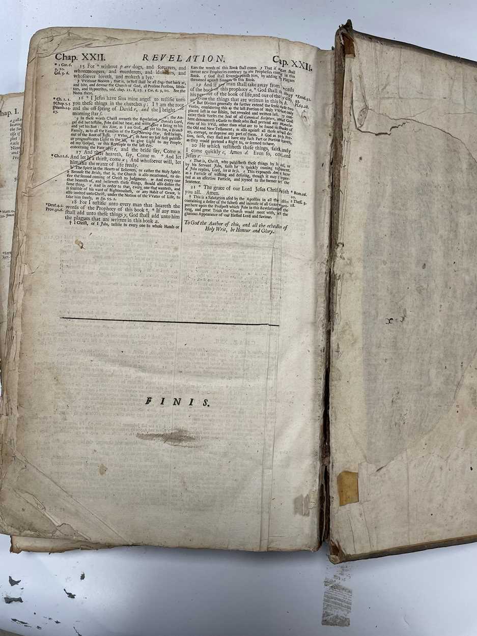 BIBLE, 1674, folio, - Image 5 of 10