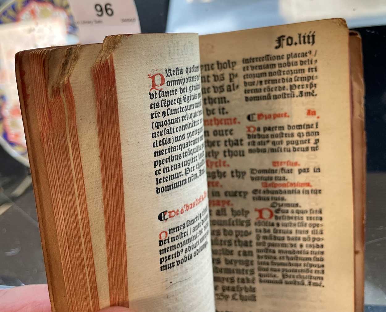 An English religious primer, Paris 1538, - Image 6 of 13