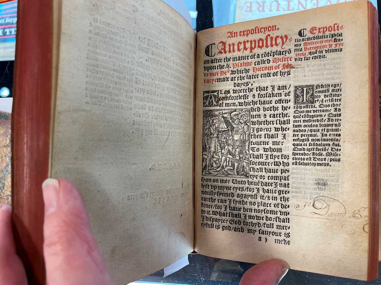 An English religious primer, Paris 1538, - Image 10 of 13