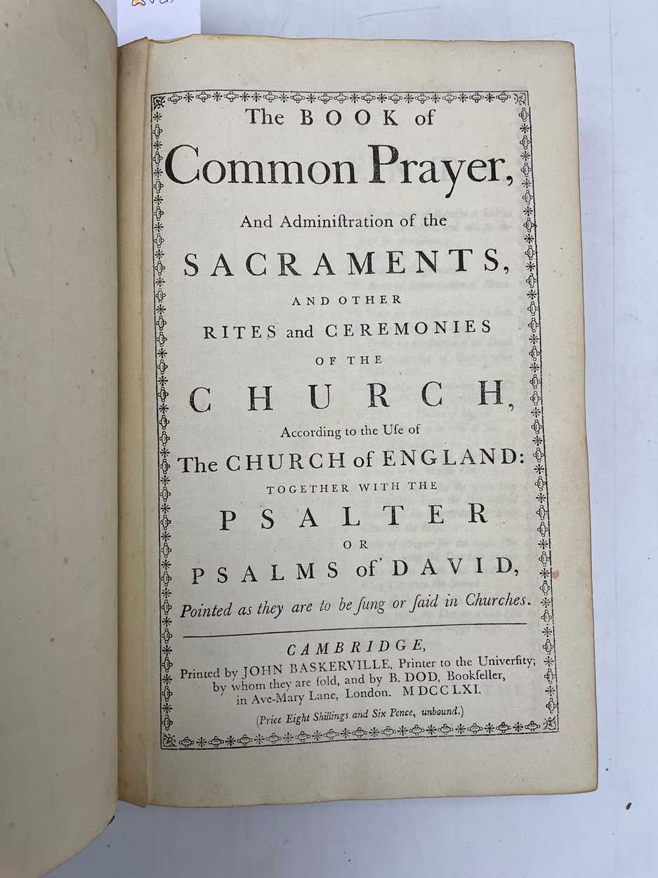 Book of Common Prayer and Psalter. - Image 3 of 5