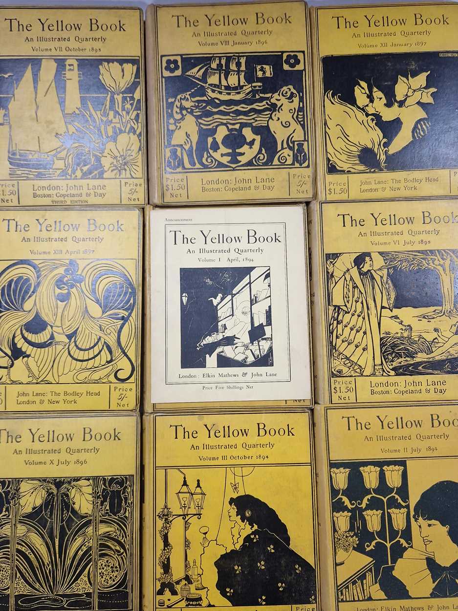 The Yellow Book, An Illustrated Quarterly, vols I to XIII, 1894-97, small 4to, illustrations, a - Image 3 of 4