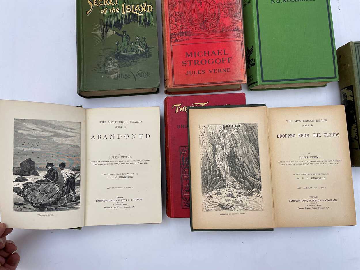 VERNE (Jules) and others, novels in original cloth bindings. - Bild 3 aus 4