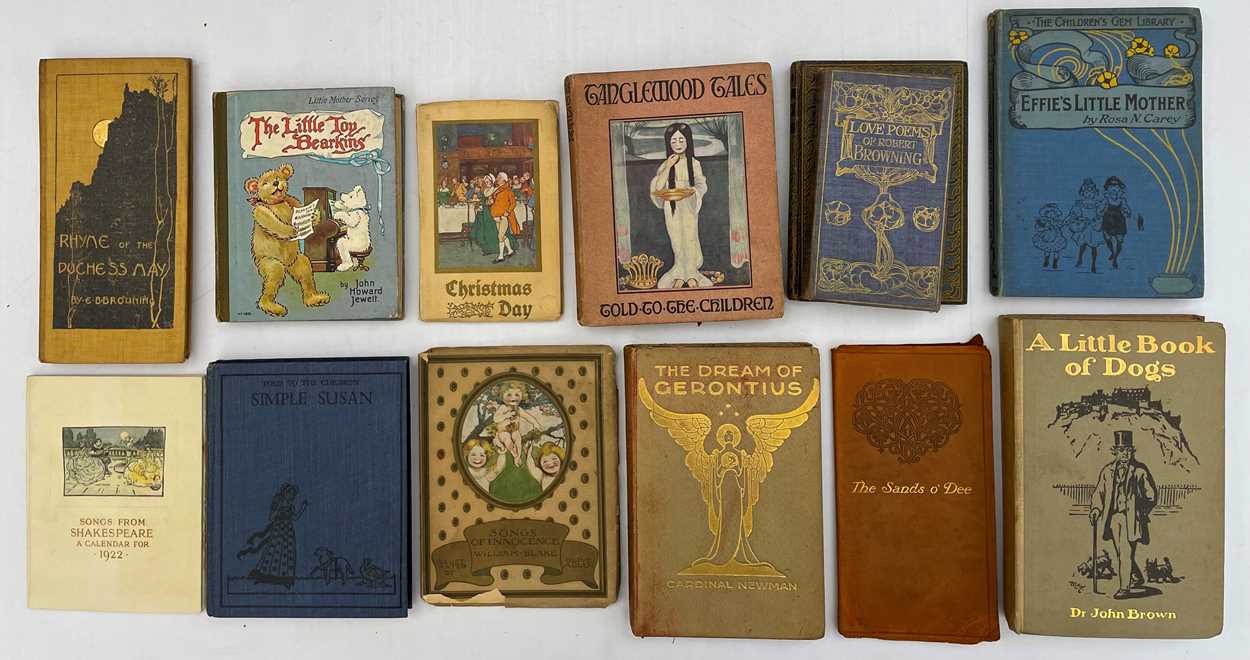 Collection of late 19th and early 20th century small size books and booklets,