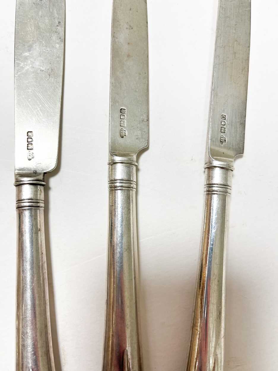 A 108-piece set of George V silver cutlery and flatware, - Image 7 of 10