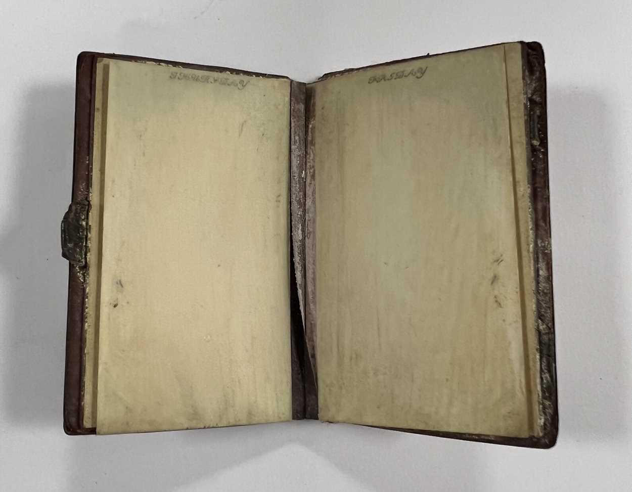 A Victorian silver cased notebook, mark of Nathaniel Mills, - Image 6 of 6