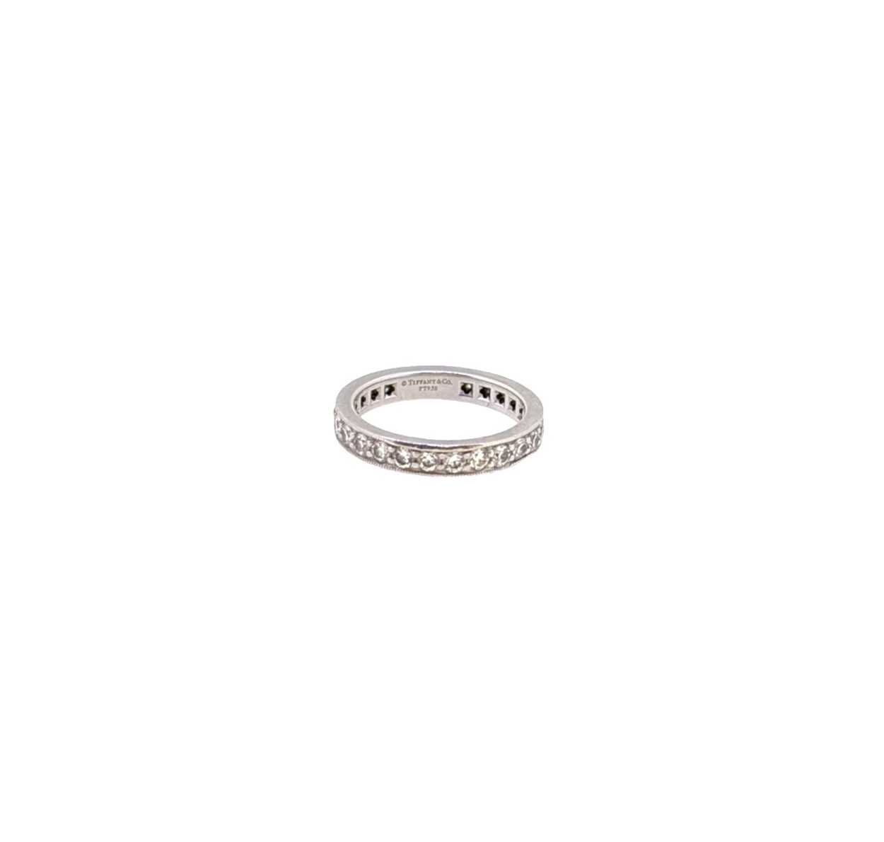 Tiffany & Co - A diamond set full eternity ring, - Image 3 of 5