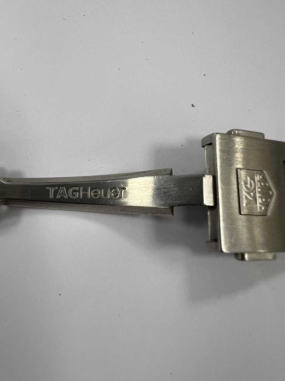 Tag Heuer - A Steel 'Grand Carerra' wristwatch, - Image 6 of 10