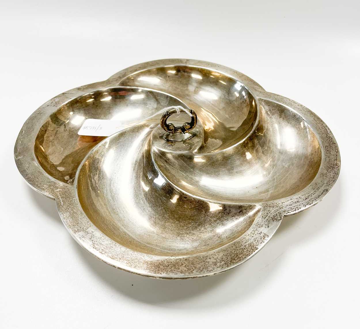 A mid 20th century Mexican metalwares silver hors d'oeuvres dish, - Image 2 of 5