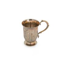A Victorian silver christening cup,