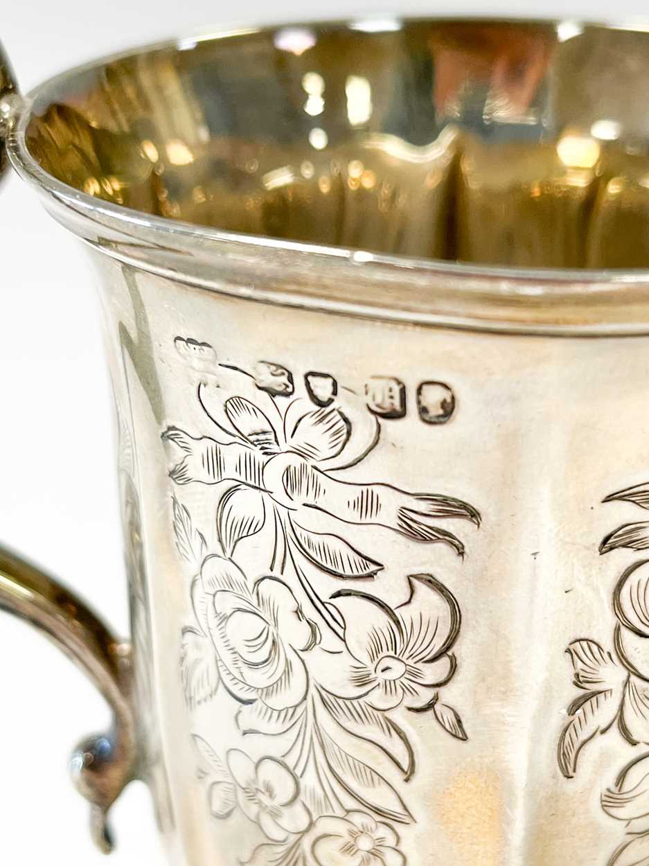 A Victorian silver christening cup, - Image 3 of 4