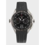 Tag Heuer - A steel limited edition 'Mercedes Benz SLR' chronograph wristwatch,