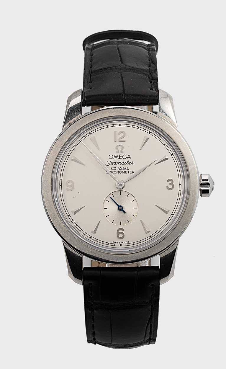 Omega - A steel limited edition 'Seamaster 1948 Co-Axial London 2012' wristwatch,