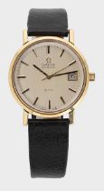 Omega - An 18ct gold 'de Ville' wristwatch,