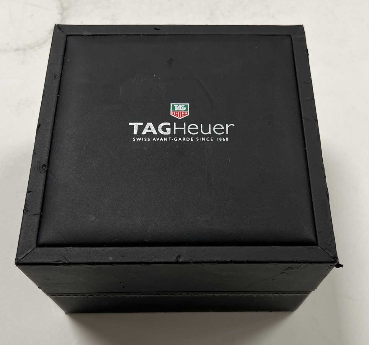 Tag Heuer - A steel 'Grand Carerra GMT Grande Date' wristwatch, - Image 9 of 11