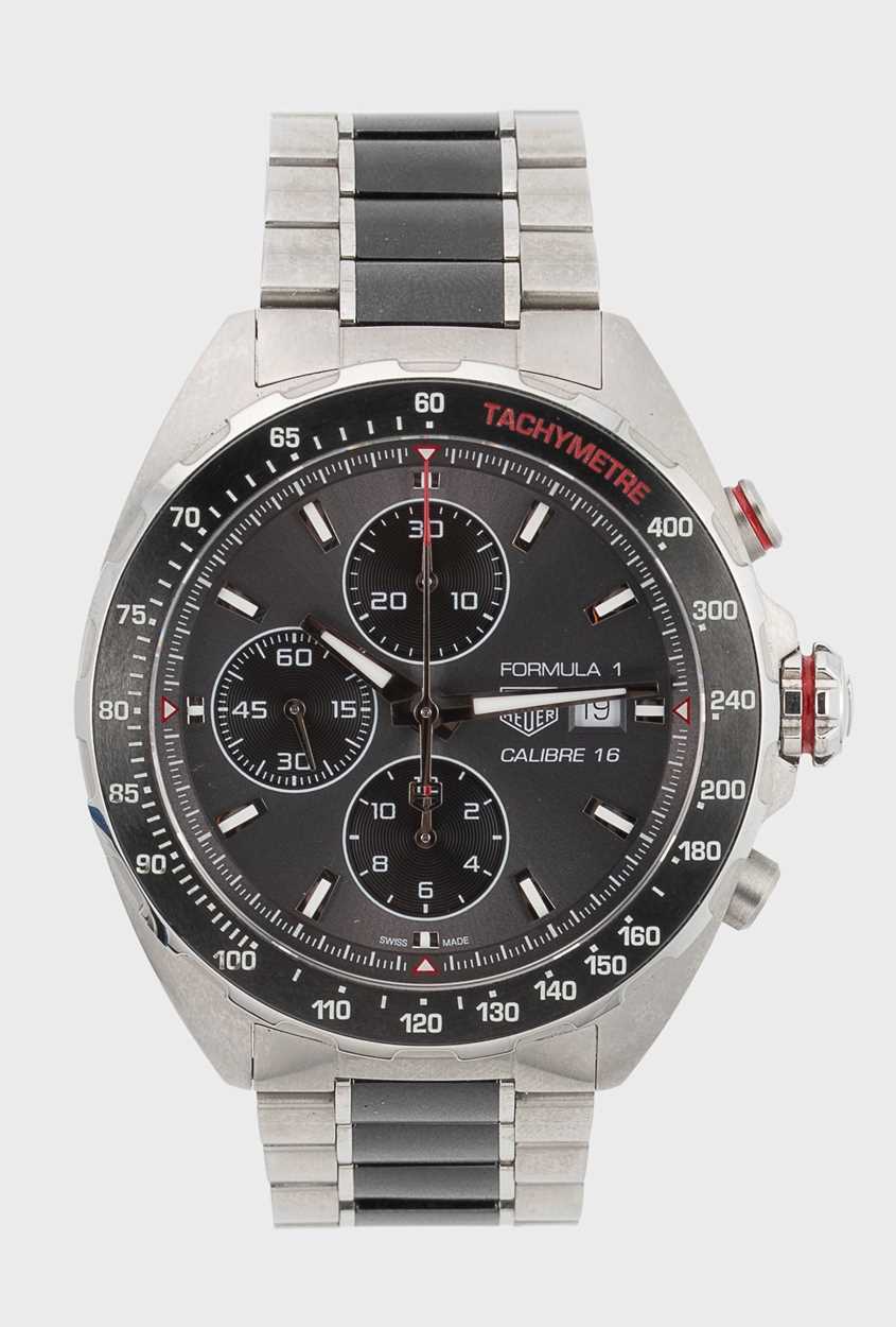 Tag Heuer - A steel 'Formula 1' chronograph wristwatch,