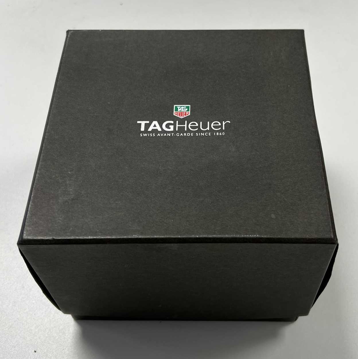 Tag Heuer - A Steel 'Grand Carerra' wristwatch, - Image 10 of 10