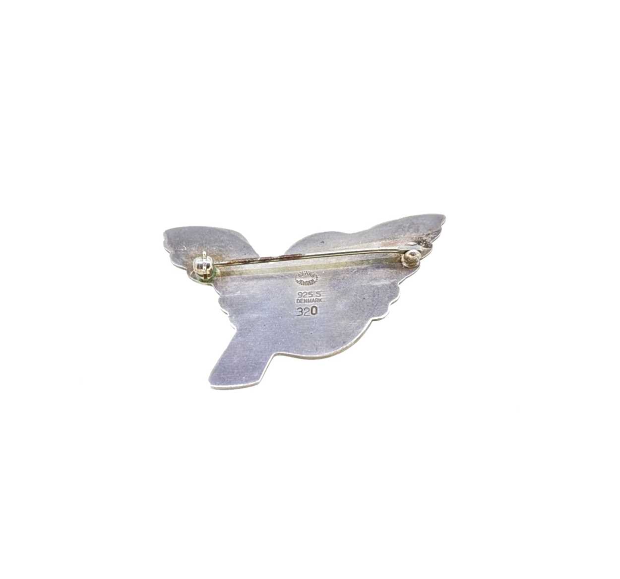 Arno Malinowski for Georg Jensen - A dove brooch, - Image 2 of 2