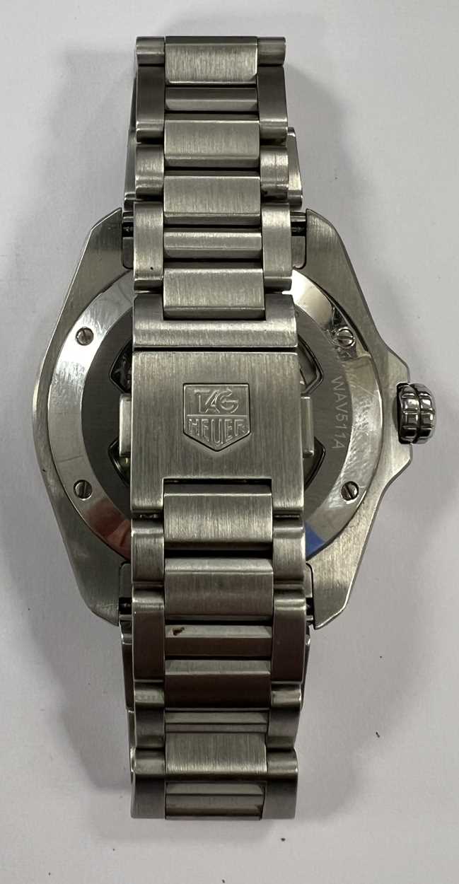 Tag Heuer - A Steel 'Grand Carerra' wristwatch, - Image 2 of 10