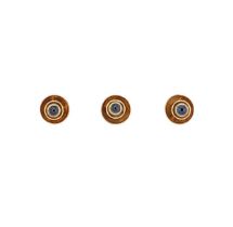 Deacon and Francis for Asprey - A set of 18ct gold collar studs,