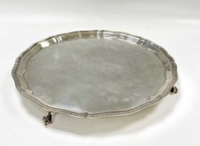 An Elizabeth II silver salver,