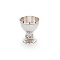 An Edward VIII silver goblet, mark of Omar Ramsden,