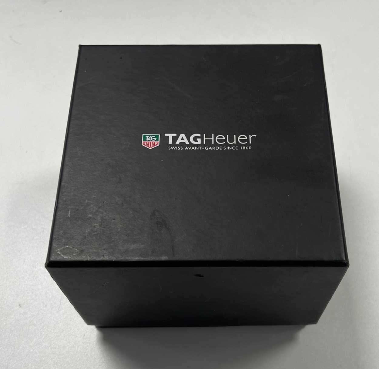 Tag Heuer - A steel 'Carerra' chronograph wristwatch, - Image 12 of 12