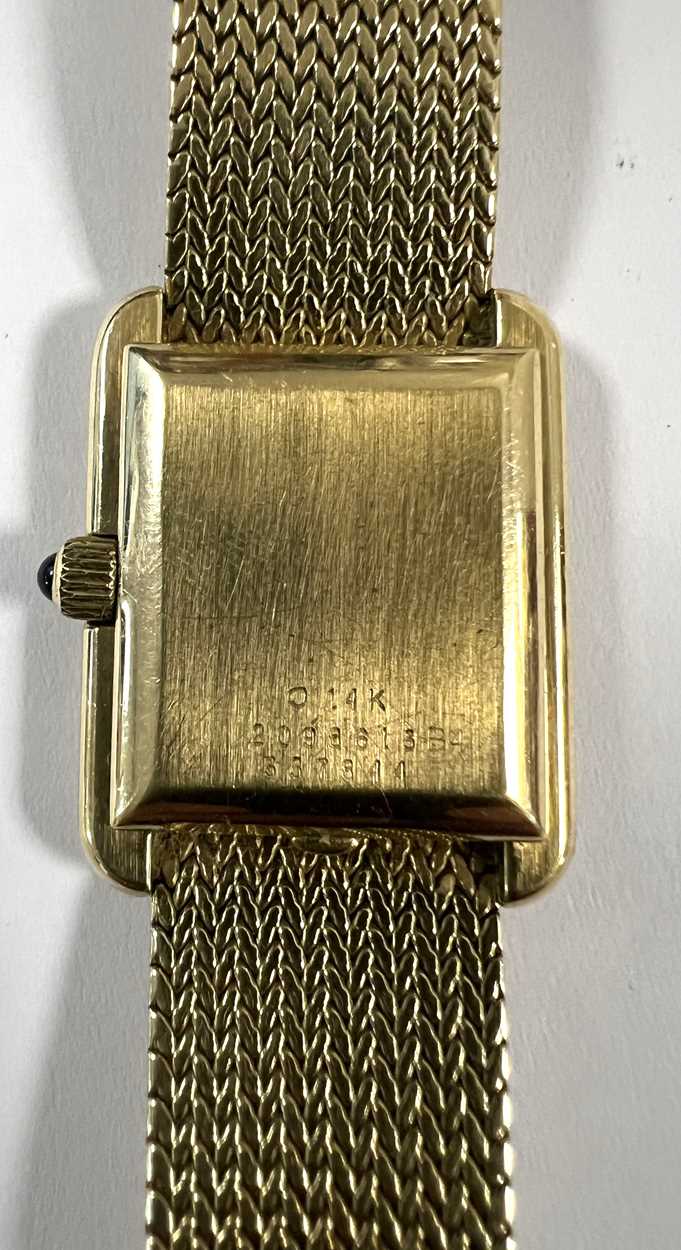 Concord Watch Company – A Swiss 14ct gold wristwatch, - Image 3 of 7