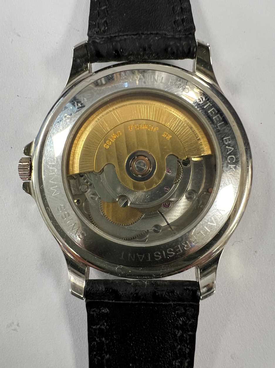 Sewills, Liverpool - A steel 'Ark Royal' wristwatch, - Image 2 of 3