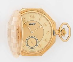Tissot – A French 18ct gold hunter pocket watch,