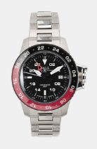 Ball Watch Company - A steel 'Engineer Hydrocarbon AeroGMT II' wristwatch,