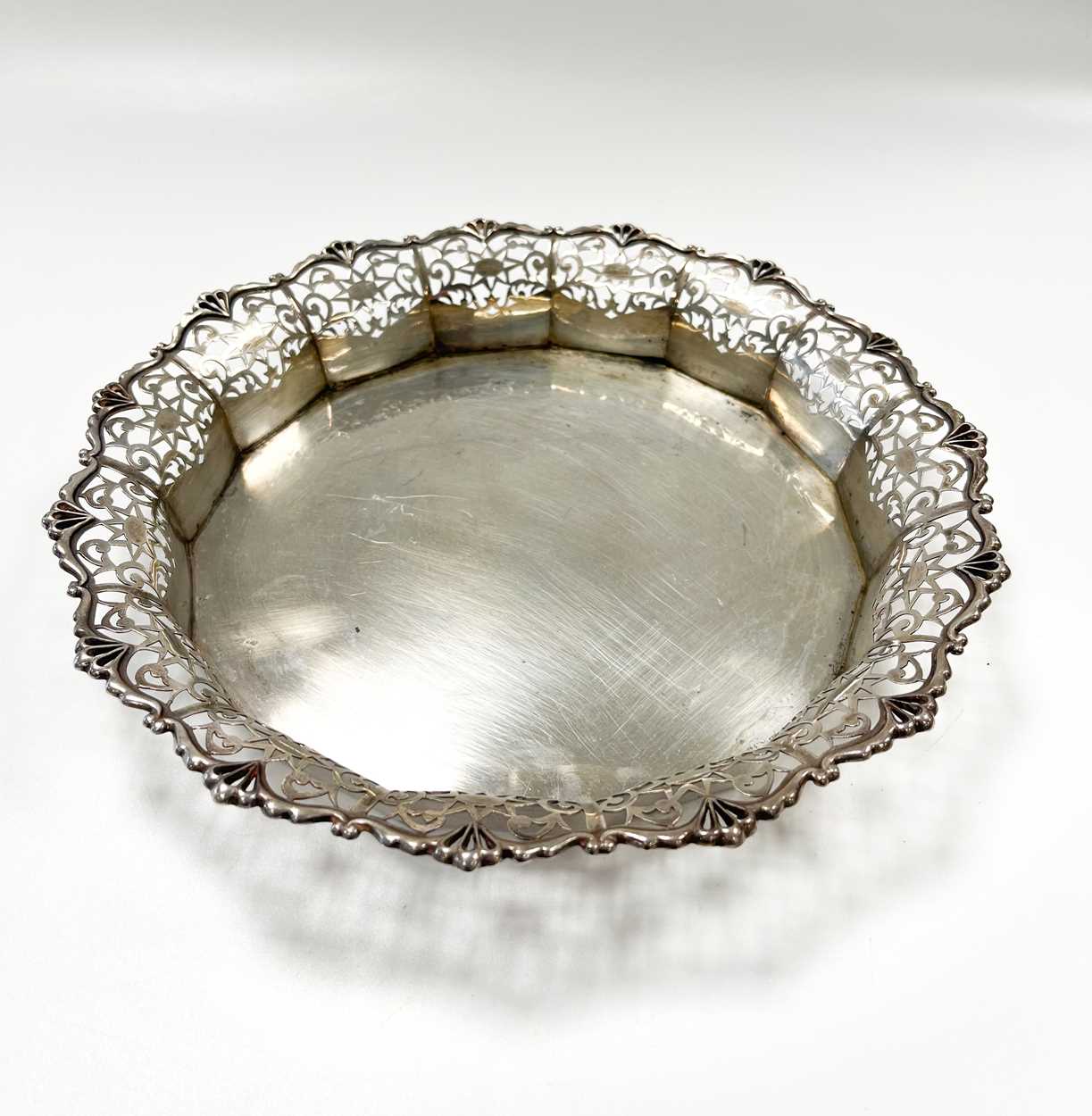 A (probably) German metalwares fruit bowl, - Image 2 of 4