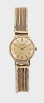 Rotary - A 9ct gold wristwatch,
