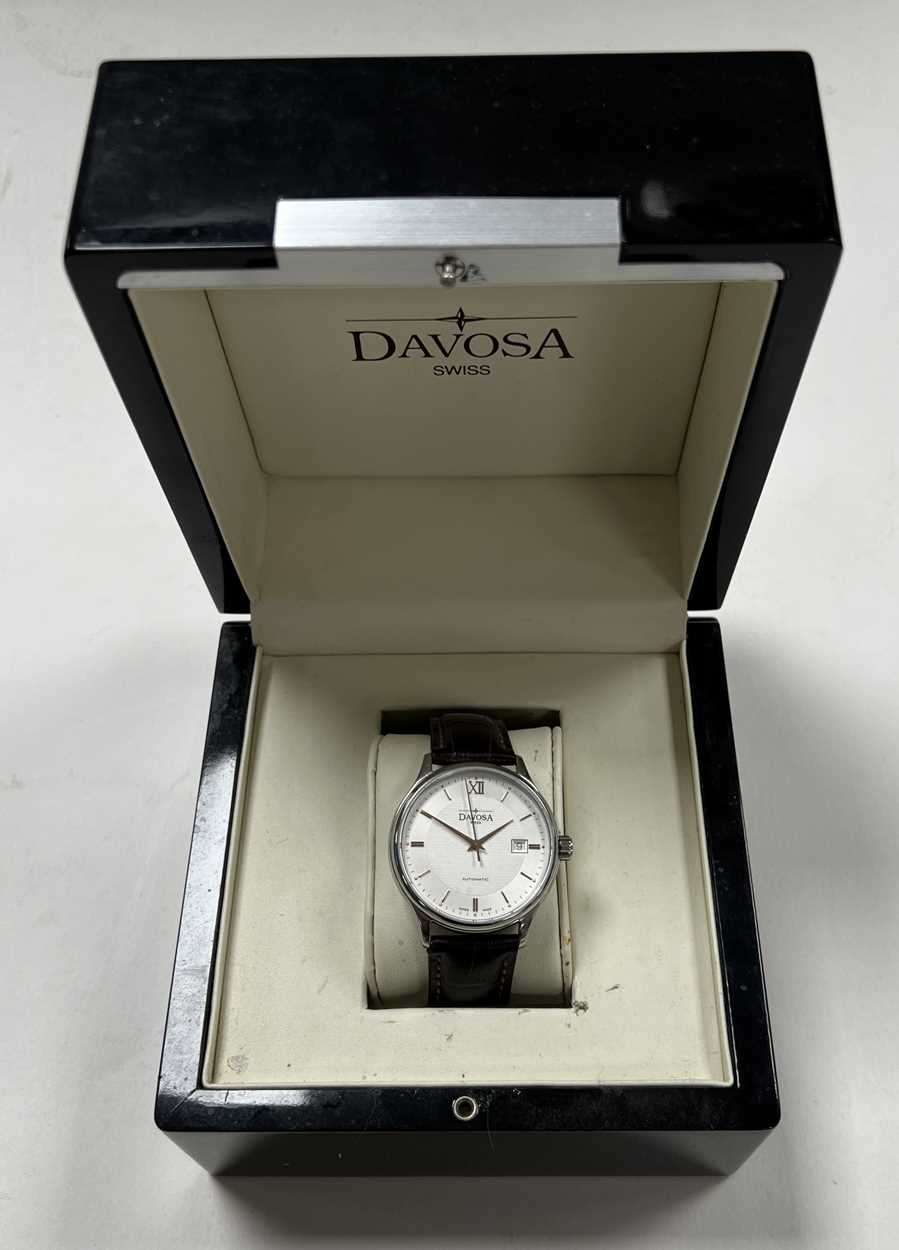 Davosa, Genève - A steel 'Classic Auto' wristwatch, - Image 7 of 10