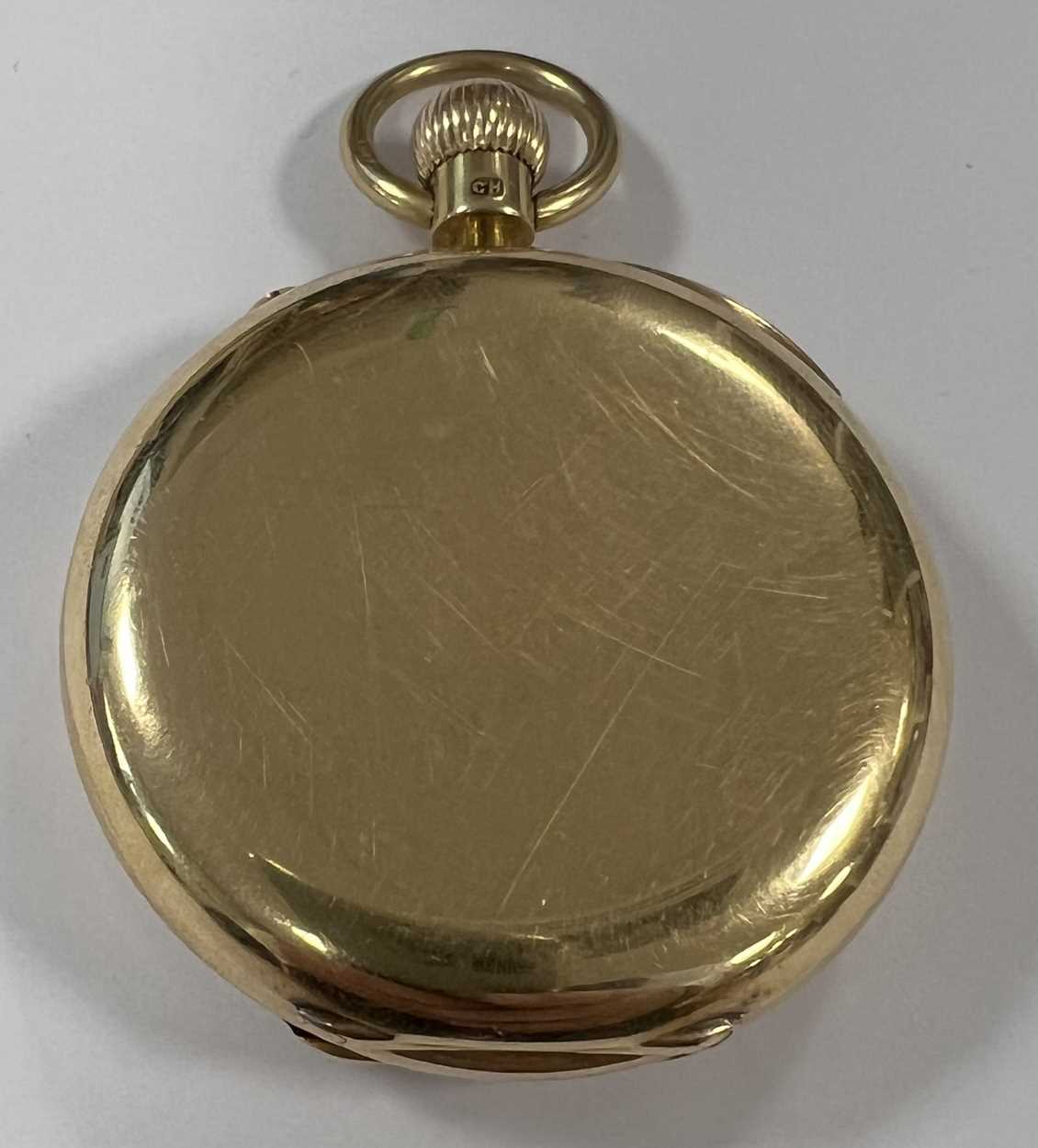 Charles Frodsham, London - A fine George V 18ct gold half hunter pocket watch, - Bild 5 aus 12