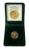 An Elizabeth II proof sovereign,