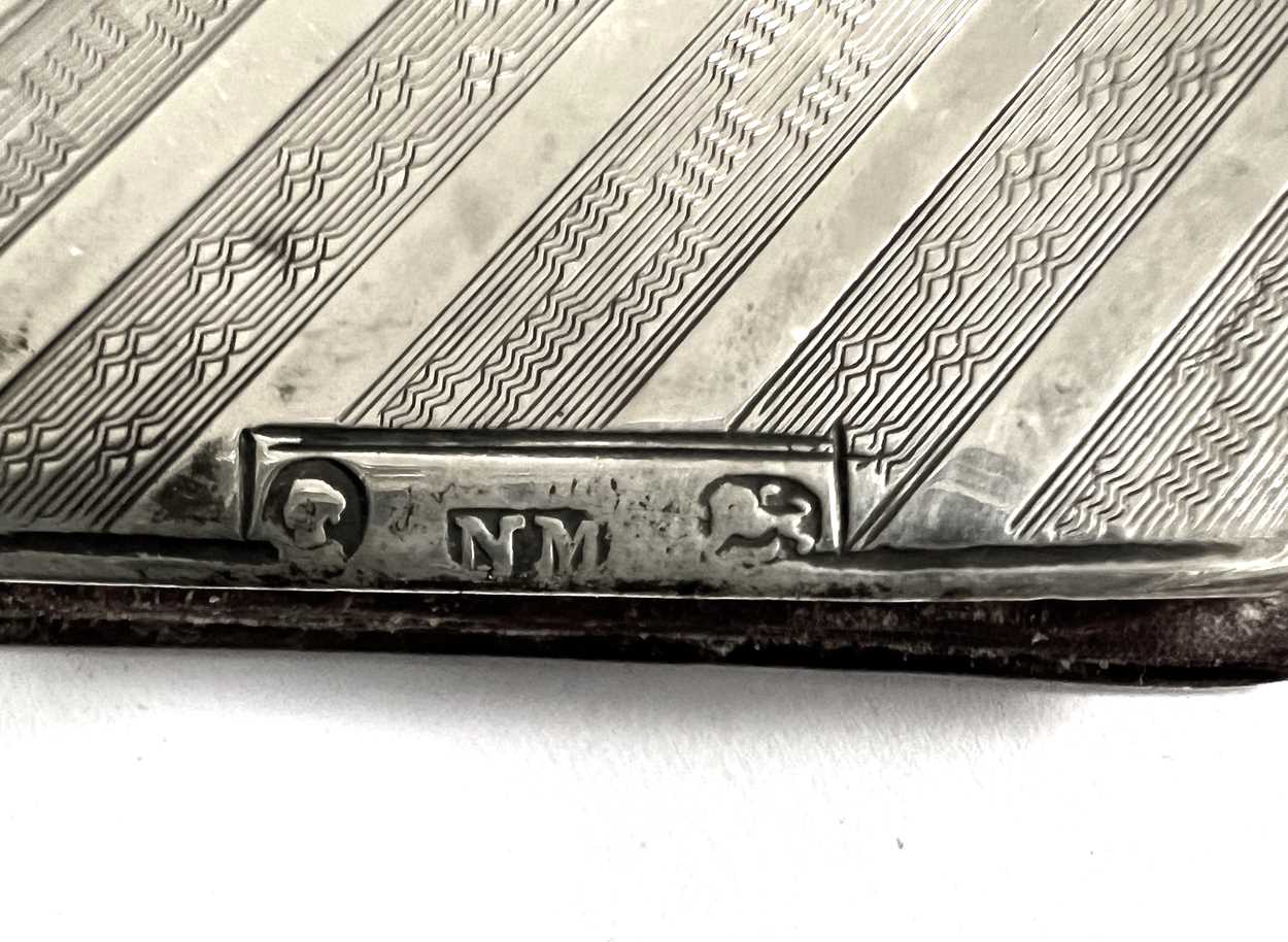A Victorian silver cased notebook, mark of Nathaniel Mills, - Image 3 of 6