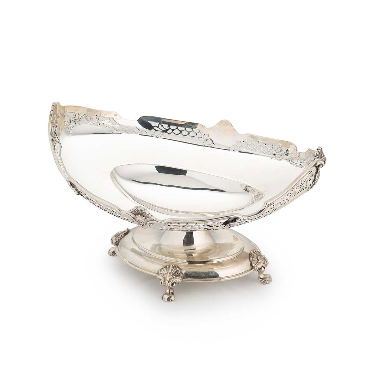 A George V silver fruit bowl