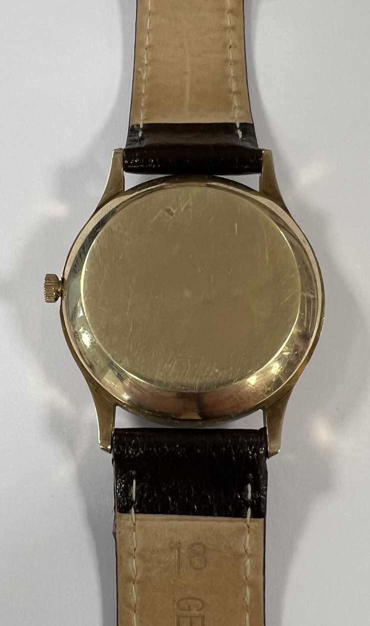 Omega - A 9ct gold wristwatch, - Image 2 of 5