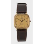 Omega - A gold-plated 'Seamaster' wristwatch,