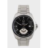 Tag Heuer - A Steel 'Grand Carerra' wristwatch,