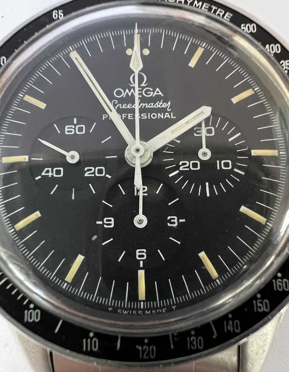 Omega - A rare steel 'Speedmaster Pre Moon' wristwatch with later additions, - Image 2 of 12