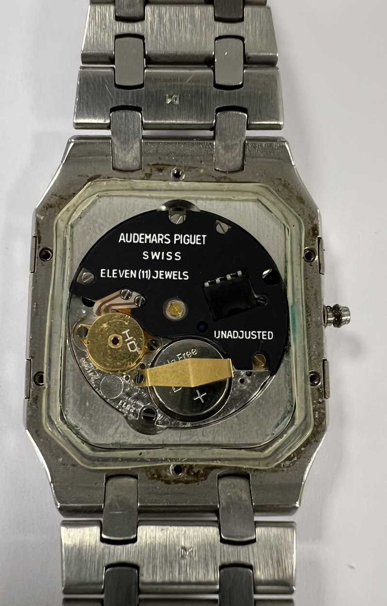 Audemars Piguet - A steel 'Royal Oak' wristwatch, - Image 9 of 16