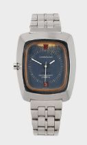 Omega - A steel 'Constellation Electroquartz Pupitre' wristwatch,