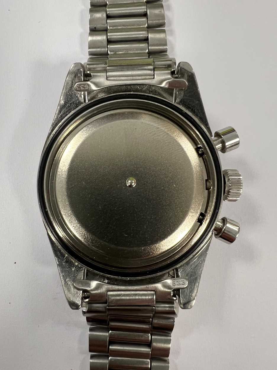 Omega - A rare steel 'Speedmaster Pre Moon' wristwatch with later additions, - Image 8 of 12