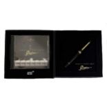 Montblanc - A special edition Meisterstück resin coated fountain pen, 'Hommage À Frédéric Chopin',