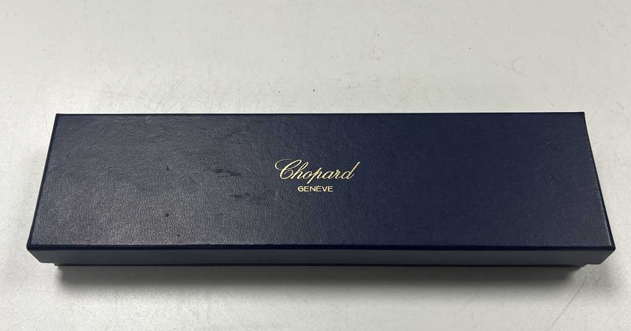 Chopard - A steel and gold coloured diamond set 'Happy Sport' wristwatch, - Image 10 of 11