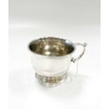 Edinburgh - A George IV silver tot cup,