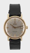 Omega - A gold plated 'Seamaster de Ville' wristwatch,
