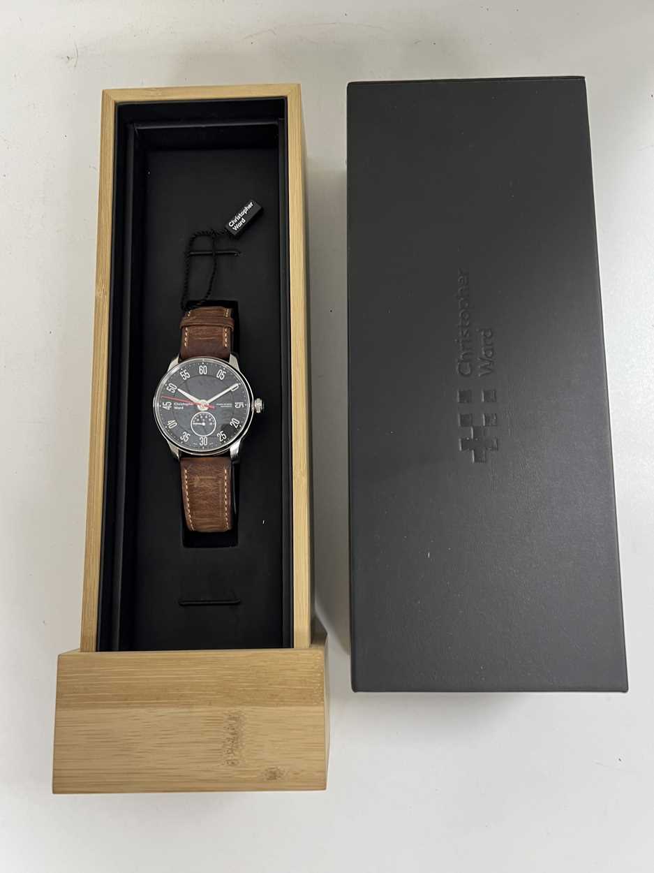 Christopher Ward - A steel limited edition 'C9 AM GT' wristwatch, - Image 7 of 10