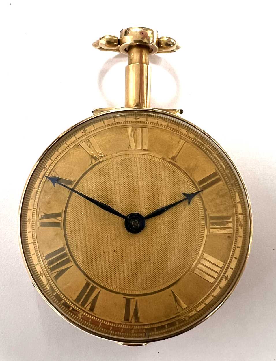 An early 19th century Swiss pair cased quarter repeating pocket watch, - Image 6 of 16